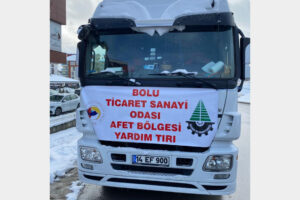 BOLU İŞ DÜNYASI DEPREM BÖLGESİ İÇİN “TEK YÜREK”