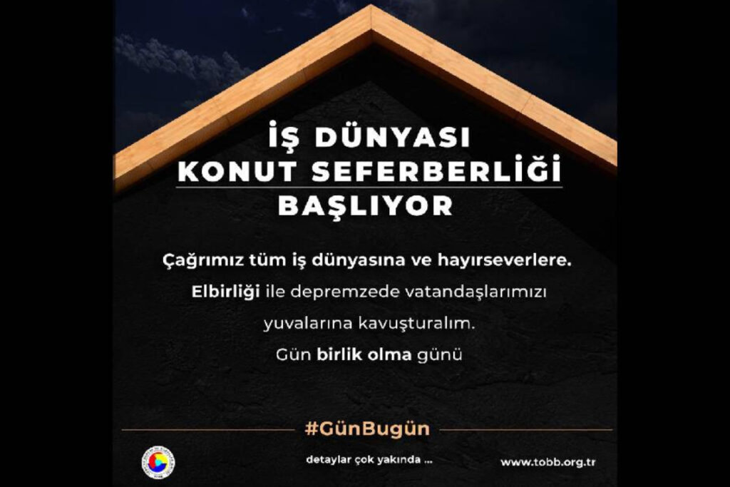 is dunyasi konut seferberligi basliyor 22317