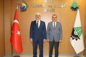 VALİ ERKAN KILIÇ’TAN BAŞKAN ATEŞ’E ZİYARET