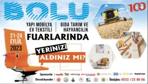 Bolu 3. Yapı, Mobilya, Ev Tekstili, Tarım ve Hayvancılık Fuarı