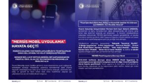 “MERSİS MOBİL UYGULAMA” HAYATA GEÇTİ