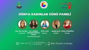 TOBB BOLU KADIN GİRİŞİMCİLER KURULU DÜNYA KADINLAR GÜNÜ ETKİNLİĞİNE DAVETLİSİNİZ
