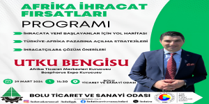 Afrika İhracat Fırsatları Programımıza Davetlisiniz