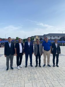 ODAMIZ YÖNETİM KURULU BAŞKANI ABDULLAH ALEMDAR, TOBB BAŞKANI M. RİFAT HİSARCIKLIOĞLU İLE BİRLİKTE KIRGIZİSTAN’DA