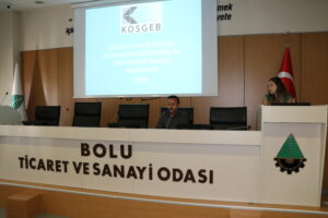 ODAMIZDA KOSGEB İŞ GELİŞTİRME DESTEĞİ BİLGİLENDİRME TOPLANTISI GERÇEKLEŞTİRİLDİ