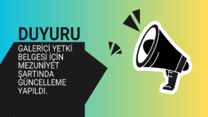 İLKOKUL MEZUNU GALERİCİLERE MÜJDE!…