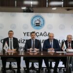YENİÇAĞA ORGANİZE SANAYİ BÖLGESİ ALTYAPI YAPIM İŞİ (ORGANİZE SANAYİ BÖLGESİNE AİT YOL, ATIKSU, YAĞMURSUYU,  İÇMESUYU, TELEKOM, ELEKTRİK ŞEBEKESİ) İHALESİ YAPILDI.