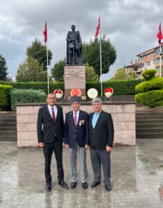 Odamız Meclis Başkan Yardımcısı Murat Koca ve Genel Sekreter İsmail Gören, 19 Eylül Gaziler Günü dolayısıyla düzenlenen kutlama programına katılım sağladı.