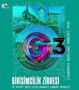 G3 Forum Kocaeli Girişimcilik Zirvesi için geri sayım başladı! Bu yıl girişimcilik ekosistemi Kocaeli’de bir araya geliyor.