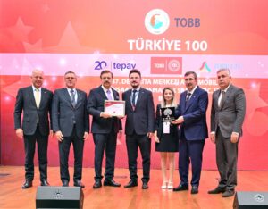 Odamız Yönetim Kurulu Başkanı Abdullah Alemdar, Türkiye Odalar ve Borsalar Birliği (TOBB) öncülüğünde, Türkiye Ekonomi Politikaları Araştırma Vakfı (TEPAV) ve TOBB Ekonomi ve Teknoloji Üniversitesi (TOBB ETÜ) iş birliğiyle düzenlenen, Türkiye’nin En Hızlı Büyüyen 100 Şirketi ödül törenine katıldı.