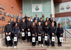Bolu Ticaret Lisesi Odamızı Ziyaret Etti