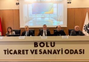 Odamız ev sahipliğinde, “Sağlığım İş Yerinde” Projesi kapsamında bilgilendirme toplantısı gerçekleştirildi.