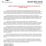 Başkan Alemdar’dan basın açıklaması