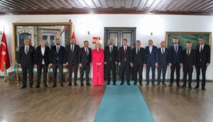 BOLU TSO YÖNETİMİNDEN VALİ ABDULAZİZ AYDIN’A ZİYARET