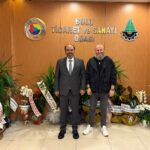 Ünlü Oyuncu Çetin Altay’dan Odamıza Ziyaret
